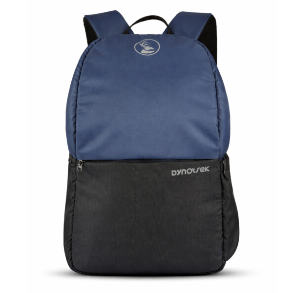 Dynotrek Heritage Laptop Backpack for Men & Women | 15.6–17.3 Inch Laptop Bag | Lightweight Office, College & Travel Backpack | Water-Resistant, 27L | Black & Navy Blue