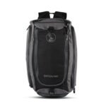 Dynotrek India Nylon Sport Gym Duffle Bag 31L | Water repellent Multi-Purpose Gym, Travel & Office Bag with Shoe Compartment – Grey