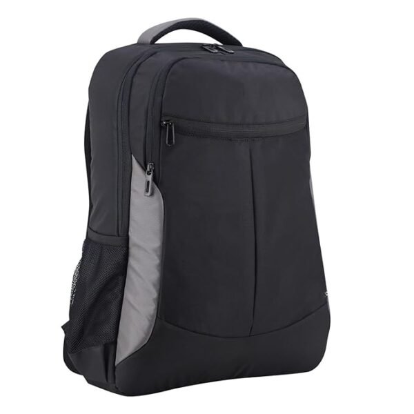 Dynotrek Capck 28L Large Laptop Backpack | Water-Resistant Business & Travel Backpack | 15.6-Inch Laptop Compatible | Ergonomic, Lightweight | Black Grey