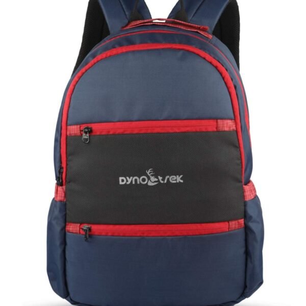 Dynotrek Colambian 33L Casual College Laptop Backpack | Lightweight Waterproof Travel Daypack for Men & Women | 15.6-Inch Laptop Compartment | Blue