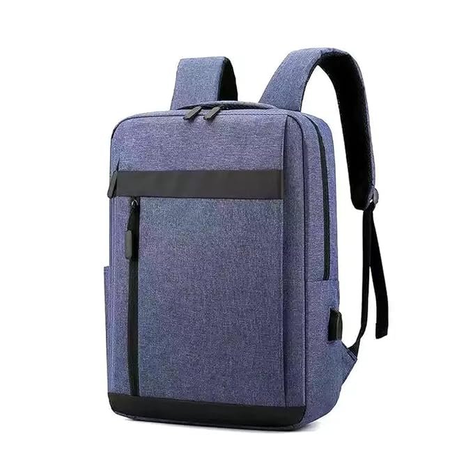 Dynotrek GAM 28L Large Laptop Backpack | Water-Resistant Office & College Backpack for Men & Women | 15.6-Inch Laptop Bag with Bottle Pocket, Tablet Sleeve & Multi-Level Organizer | Made in India (Blue)