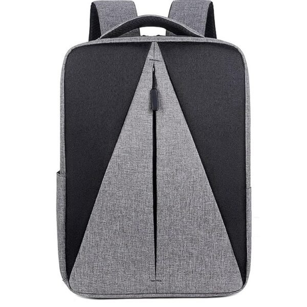 Dynotrek KUP-Grey Black 28L Large Laptop Backpack | Water-Resistant Office & Travel Bag for Men & Women | Fits 15.6-Inch Laptop | Multi-Organizer, Tablet Sleeve, Bottle Pocket | Lightweight Made-in-India Backpack (Grey Black)