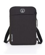 Dynotrek Tricera Laptop Sleeve Case | Water-Resistant Nylon Laptop Messenger Bag with Shoulder Strap & Handle | Lightweight Protective Laptop Cover for Men & Women Compatible size: Designed for up to 15.6 Inch laptops and tablets