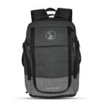 Dynotrek Trooper Fitpack 35 litres Laptop Cum Gym/Travel Backpack with Separate Shoes Compartment - Grey Black