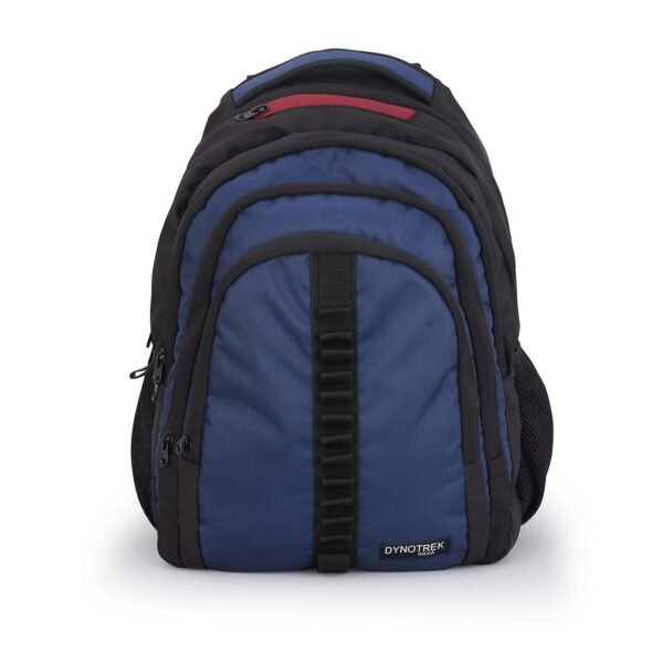 Dynotrek Tyranno 33L Waterproof Laptop Backpack for Men & Women | 15.6-Inch Business Travel Backpack with USB Headphone Port, Anti-Theft Pocket & Luggage Sleeve | Office, College & Carry-On Backpack – Blue