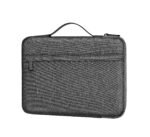 Dynotrek Root Laptop Sleeve Case with Handle – Shockproof Water-Resistant Laptop Bag, Protective Notebook Carrying Case with Accessory Pocket for HP, Dell, Lenovo, ASUS, Acer, MacBook & Tablets Compatible size: Designed for 15.6 INCH , Color (Charcoal Black)